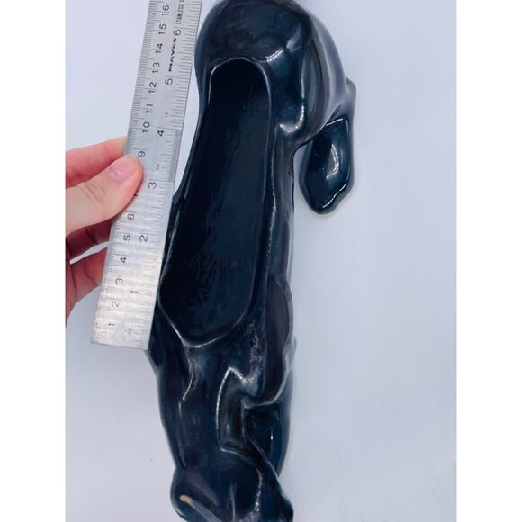 -SOLD- Iconic 50s Haegar Stalking Black Panther planter - Picture 8 of 8